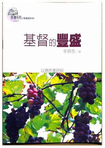 30933 基督的豐盛/The Abundance of the Christ