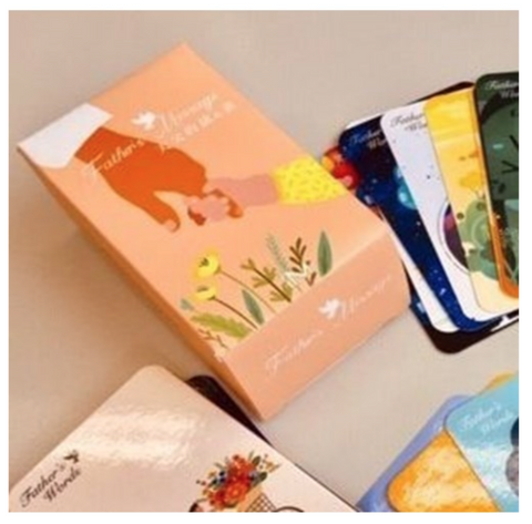 31130 金句盒卡/St19103/ 天父的話+畫(三版)/100張 (新版)