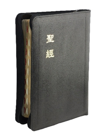1628  聖經 - 和合本.中型.皮面.拉鍊.神版.索引 CU67AZTI