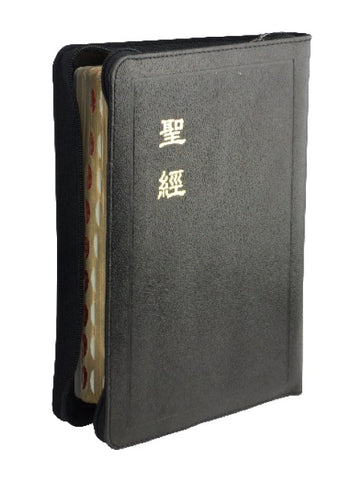 1628 聖經 - 和合本.中型.皮面.拉鍊.神版.索引 CU67AZTI