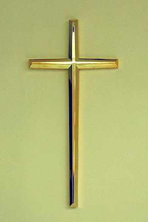 511  鍍金十字架  14 吋 inch