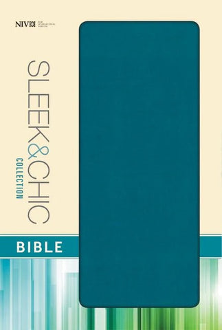 NIV Sleek and Chic Collection Bible Teal