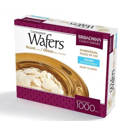 8227 聖餐餅 (1000片) Communion Wafers (1000 pieces) (預購品)