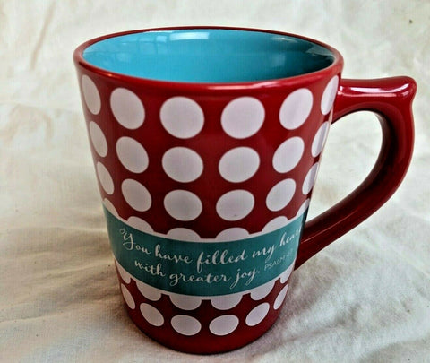 You Have Filled My Heart With Greater Joy Psalm 4:7 mug
