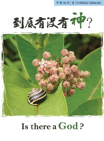 C237S -  到底有沒有神?  Is there a God?  (中英對照 / 簡體版 福音單張)(每25張) (預購品)