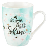 MUG457  Let Your Light Shine Matthew 5:16 Coffee Mug  \