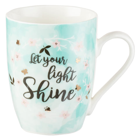 MUG457  Let Your Light Shine Matthew 5:16 Coffee Mug  \
