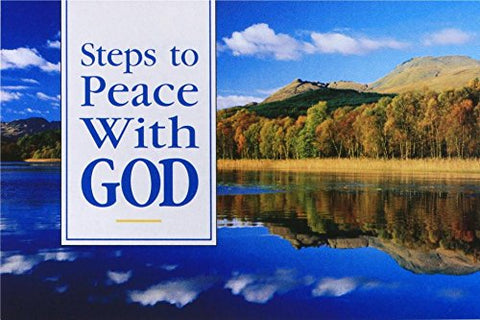 Steps to Peace with God (Pack of 25 Tracts)