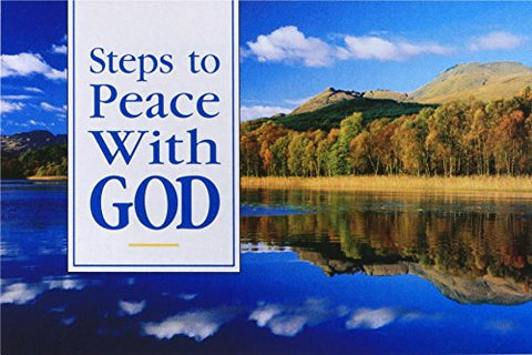 Steps to Peace with God (Pack of 25 Tracts)