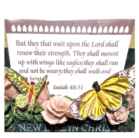5618H 英文經文卡座--Isaiah40:31