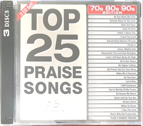 31294 Top 25 PRAISE SONGS CD(3)