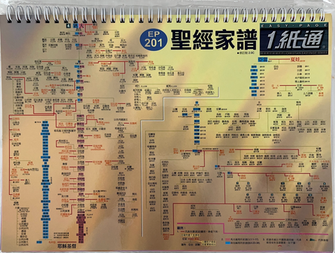 31311 1 紙通：聖經家譜(套裝201-209) (繁體中文)