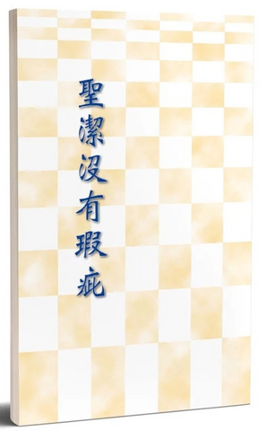 4113-1  聖潔沒有瑕疵(二手書)