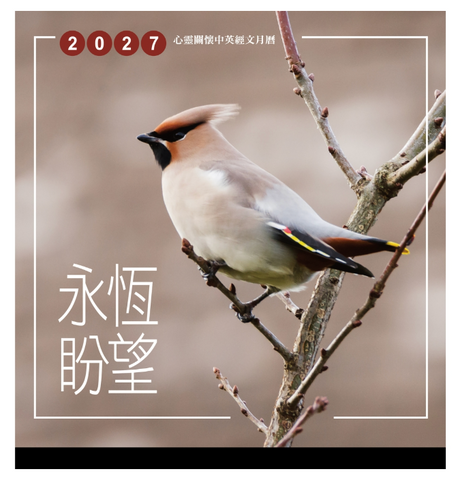 2027年心靈關懷月曆(永恆盼望)