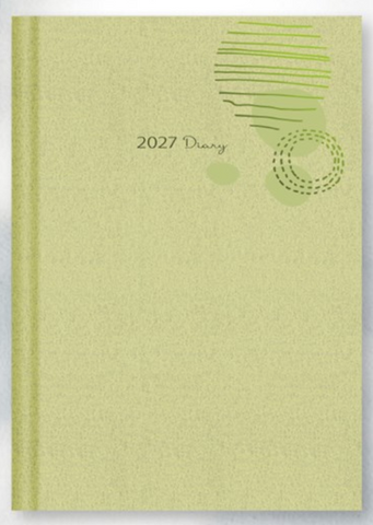 2027校園週曆【經典版】台式草仔粿 25K橫式週誌硬皮精裝   (預購品)