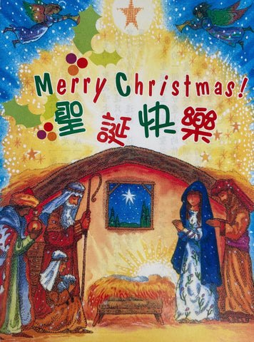 7091  聖誕快樂 (每百張) - 聖誕節福音單張 Christmas Tracts