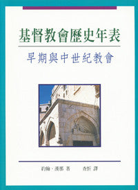 21394  基督教會歷史年表 - 早期與中世紀教會 Charts of Ancient and Medieval Church History