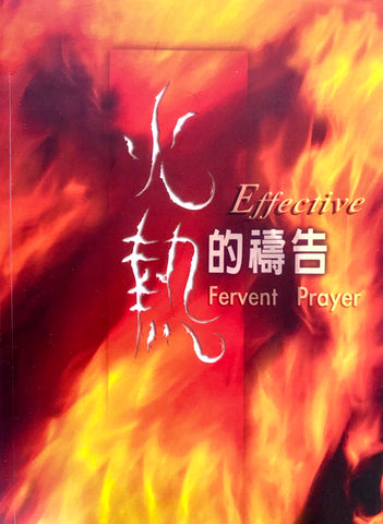 21190 	火熱的禱告 Effective Fervent Prayer