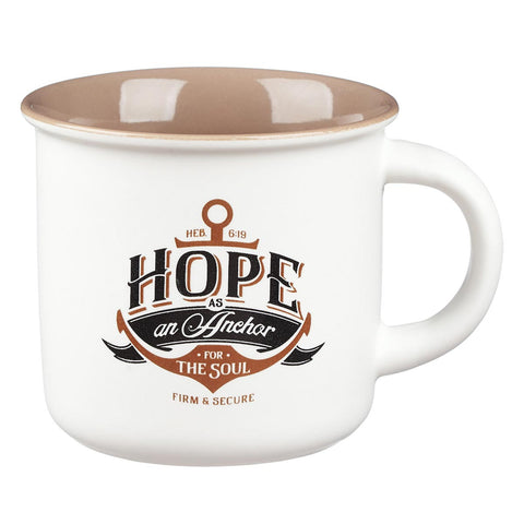 MUG539  Hope As An Anchor Coffee Mug