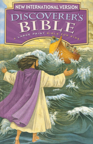 NIV Discoverer's Bible, Large Print, Revised Edition, Hardcover