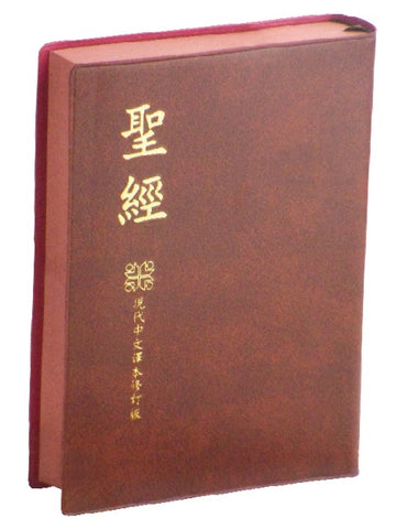 2900  現代中文譯本修訂版 . 中型 . 咖啡色膠面 . 咖啡邊 . 上帝版 TCV062P