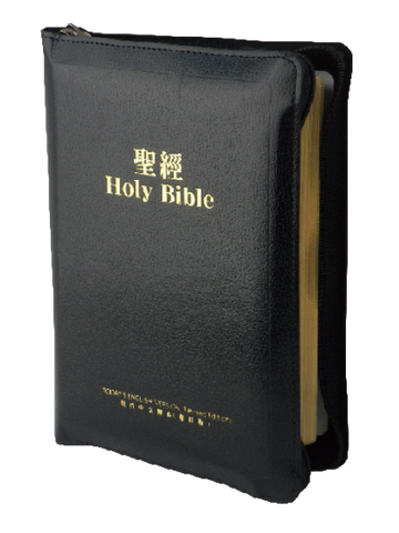 1588  中英聖經 - Today's English Version / 現代中文譯本修訂版 .  黑皮金邊 TEVTCV54DIZ